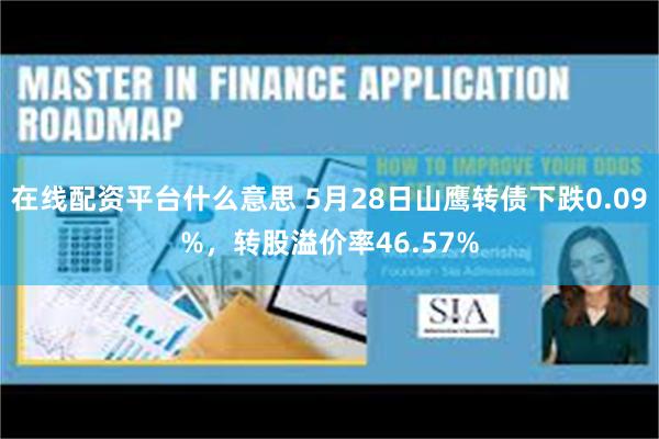 在线配资平台什么意思 5月28日山鹰转债下跌0.09%，转股溢价率46.57%