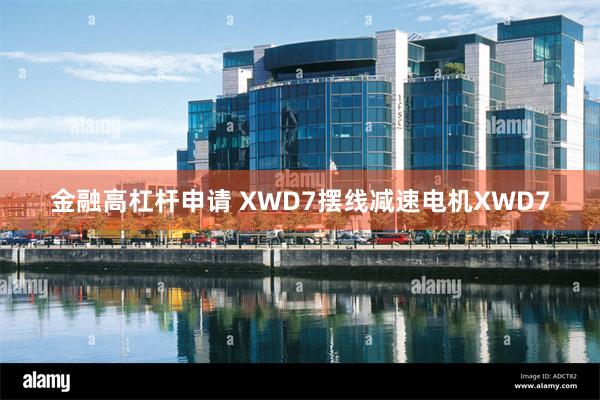 金融高杠杆申请 XWD7摆线减速电机XWD7