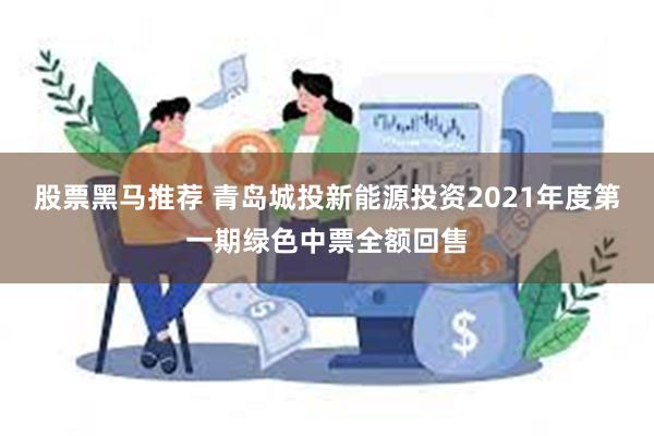 股票黑马推荐 青岛城投新能源投资2021年度第一期绿色中票全额回售